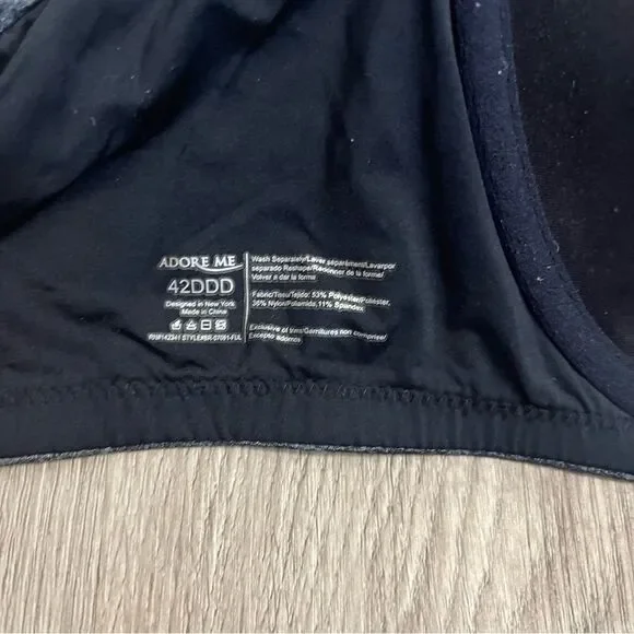 Adore Me 42DDD Grey Bra - Picture 8 of 9